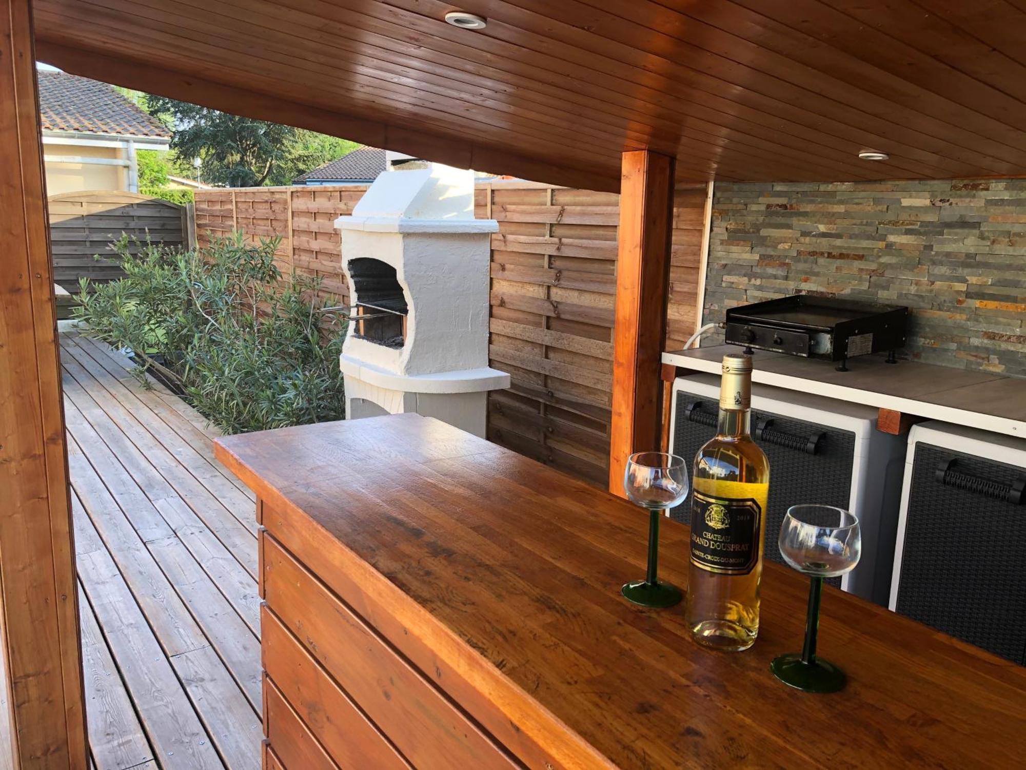 Maison Bassin D'Arcachon 8 Personnes, Spa, Proche Piste Cyclable เลอแตช ภายนอก รูปภาพ